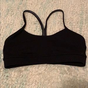 Lululemon Black Racerback Sports Bra